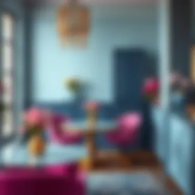 An elegant finished project showcasing the impact of color choice