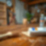 Removing Pattex adhesive from a wooden surface