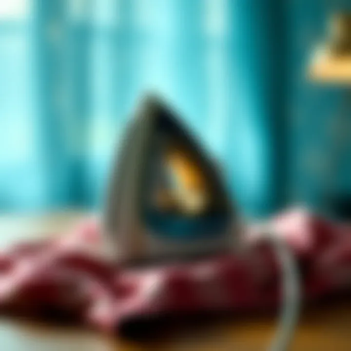 Preventing iron marks on clothing