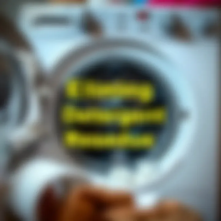 Eliminating Detergent Residue Removing detergent buildup from washing machine