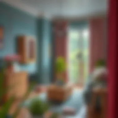 Combining color styles for a unique home atmosphere