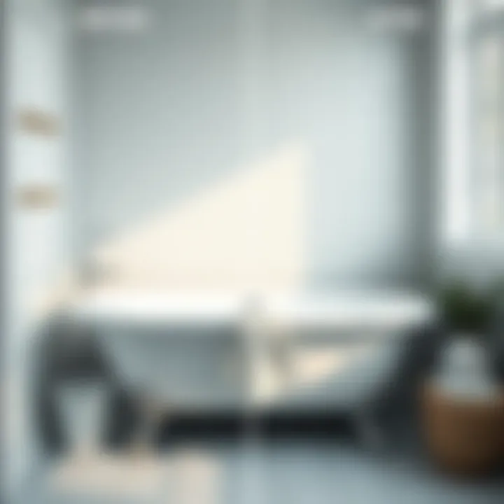 Before and after bathtub whitening