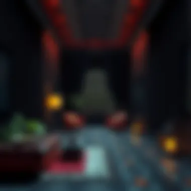 Metaphorical Depth of the Black Room A creative visualization of the Black Room's metaphorical depth