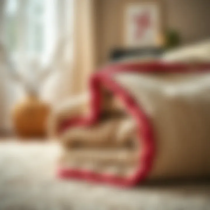 Choosing the right side of a thermal blanket