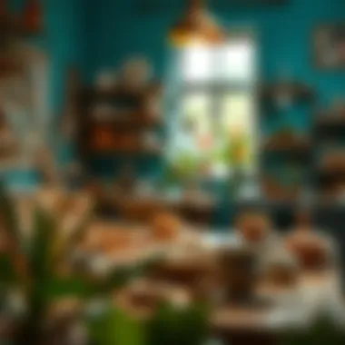 A workspace showcasing a creative clay project in progress