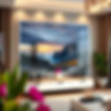 Functional and aesthetic TV wall design