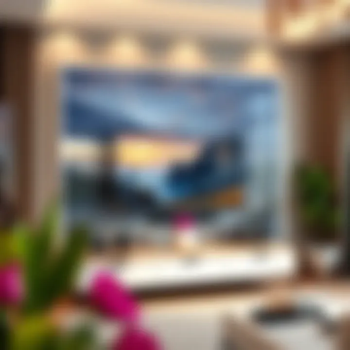 Functional and aesthetic TV wall design