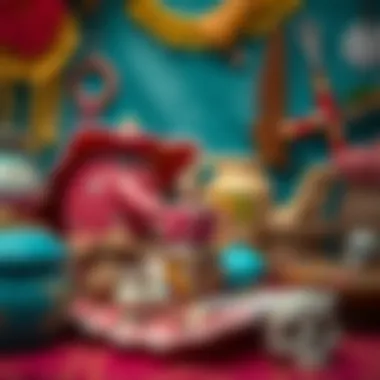 Showcasing Unique Handmade Creations Unique handmade items showcasing creativity and craftsmanship