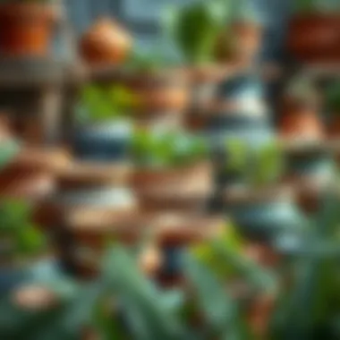 Diverse types of pots showcasing their unique designs and materials