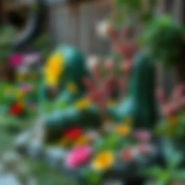 Vibrant DIY Garden Art Ideas to Enhance Your Space DIY garden art with vibrant colors