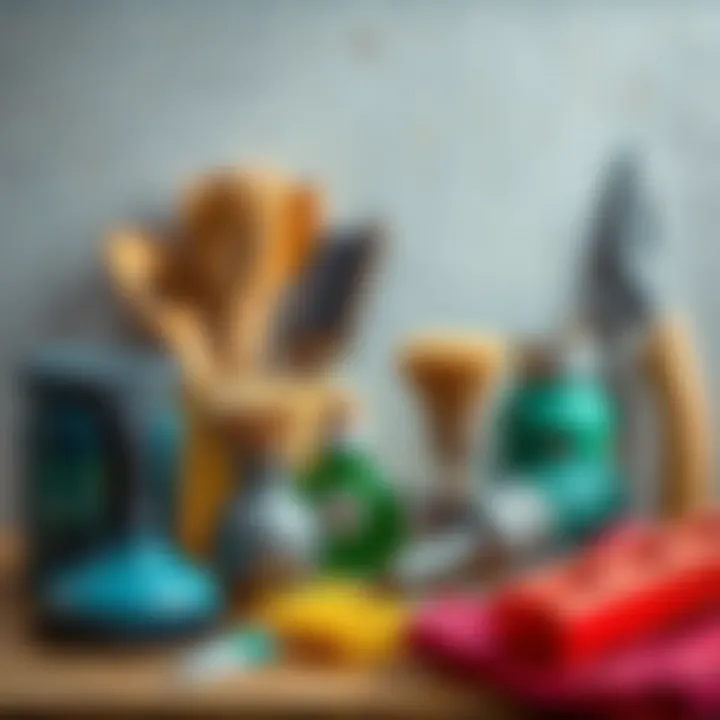 Tools and materials for wallpaper application