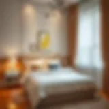 Elegant and cozy bedroom setup with tasteful decor