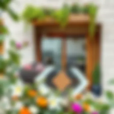 Various materials used for half balcony enclosures, emphasizing versatility