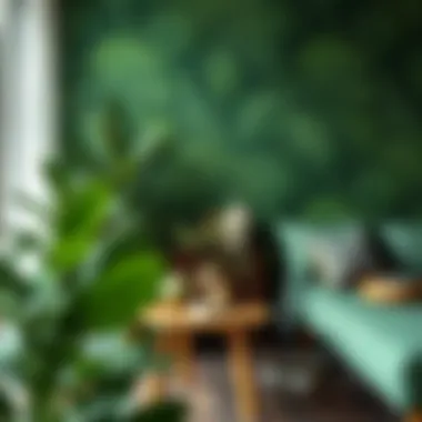 Textures Complementing Green in Decor Textures and materials that enhance green in decor